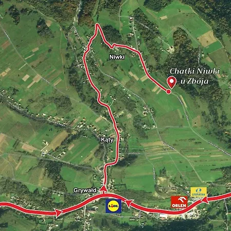 Chatki Niwki U Zboja 롯지